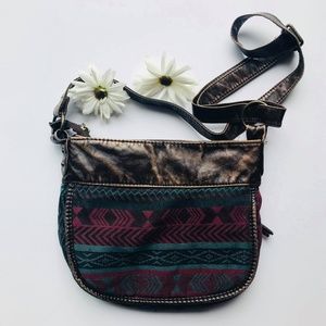 [Mossimo] Tribal Print Crossbody Bag